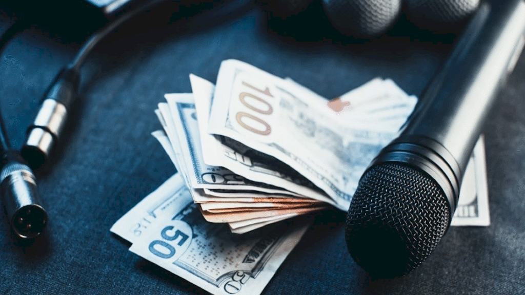 Qual é o papel das redes sociais na educação financeira musical?